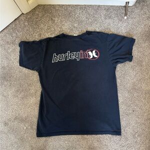 Hurley Dark Blue Logo Tee